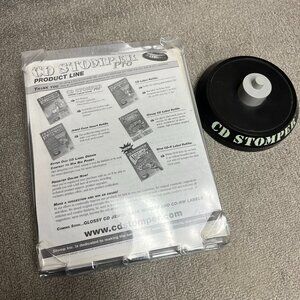 Vintage Open Box CD Stomper Pro CD Labeling System For PC and Mac Retro
